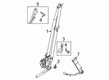 Lincoln Aviator Seat Belt Diagram - LC5Z-78611B09-AH
