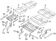Ford Transit Connect Seat Covers Diagram - DT1Z-1763805-ZB