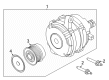 Ford Explorer Alternator Diagram - L1MZ-10346-C