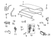 Lincoln Town Car Trunk Lid Latch Diagram - 8W1Z-5443200-A