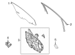 Ford Bronco Sport Window Motor Diagram - M1PZ-9923395-A
