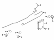 Ford E-Transit Parking Assist Sensor Diagram - JU5Z-15K859-B