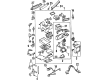 Mercury Cougar Evaporator Diagram - F8RZ-19850-FA