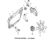Ford E-350 Econoline Coolant Reservoir Hose Diagram - XC2Z-8260-EA