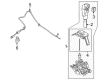 Ford Escape Shift Cable Diagram - 5M6Z-7E395-A