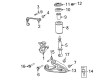 Lincoln Mark LT Shock Absorber Diagram - 6L3Z-18124-AH