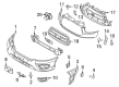 Ford Transit-150 Bumper Diagram - PK4Z-17757-AA