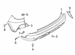 Ford Escape Bumper Cover Diagram - LJ6Z-17K835-CC