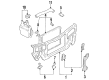 Ford Escort Water Hose Diagram - F5CZ8286CA