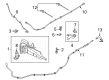 Ford Bronco Sport Windshield Washer Fluid Reservoir Diagram - M1PZ-17618-A