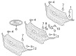 Ford Explorer Grille Diagram - LB5Z-8200-AB