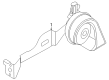 Lincoln Nautilus Horn Diagram - PZ1Z-13801-A