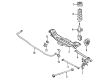Ford Probe Wheel Hub Diagram - F32Z1104C