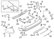 Ford Parking Assist Sensor Diagram - CV6Z-15K859-A