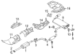 Ford Focus Exhaust Pipe Diagram - BV6Z-5230-B