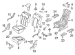 Lincoln Navigator Seat Covers Diagram - NL7Z-7863804-JC