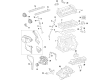 Ford Transit Connect Crankshaft Thrust Washer Diagram - DS7Z-6333-B