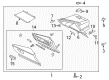 Ford Escape Glove Box Diagram - CJ5Z-78060T10-AA