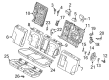 Ford Mustang Mach-E Seat Covers Diagram - LJ8Z-5863804-CC