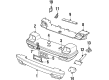 Ford EXP Emblem Diagram - E2GZ-8A223-B