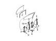 Ford Focus Window Motor Diagram - YS4Z-6123395-CB
