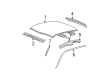 Lincoln Blackwood Door Seal Diagram - YL3Z-1651223-AA