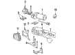 Ford Crown Victoria Brake Fluid Pump Diagram - F2AZ-2C266-A