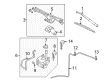Ford Explorer Sport Trac Windshield Washer Fluid Reservoir Diagram - 8A2Z-17618-A
