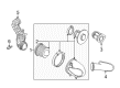 Ford Mustang Air Filter Box Diagram - 2R3Z-9600-AA