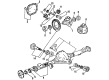 Ford CV Joint Companion Flange Diagram - F57Z-4841-DB