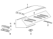 Ford Excursion Weather Strip Diagram - 4C7Z-7851222-AA