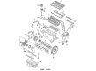 Ford Escort Engine Mount Torque Strut Diagram - F4CZ-6068-A