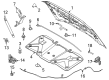 Ford Expedition Hood Release Cable Diagram - SL1Z-16916-A