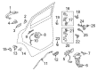 Ford Focus Door Lock Actuator Diagram - BF6Z-5426412-B