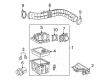 Ford Air Intake Coupling Diagram - 1L5Z-9B659-BA