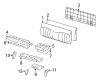 Ford F-150 Heritage Seat Covers Diagram - 3L3Z-1866600-CAC