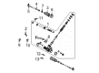 Ford Rack & Pinion Bushing Diagram - YS4Z-3C716-BA