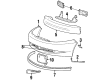 Mercury Cougar Bumper Cover Diagram - F8RZ-17757-GA