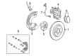 Ford Freestyle ABS Sensor Diagram - 7F9Z-2C216-B