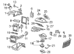 Ford Cabin Air Filter Diagram - XW4Z-19N619-AC