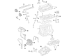 Ford Transit Connect Crankshaft Thrust Washer Diagram - BM5Z-6337-A