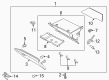 Lincoln MKZ Glove Box Diagram - DP5Z-54060T10-AF