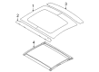 Ford Mustang Sunroof Diagram - 9R3Z-6350054-A