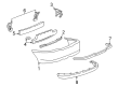 Lincoln LS Bumper Cover Diagram - XW4Z-17K835-BA
