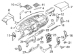 Ford Steering Column Cover Diagram - FL3Z-1504459-FL