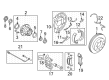 Ford E-350 Super Duty Brake Rotor Diagram - NC2Z-2C026-C