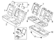 Ford Bronco Sport Seat Covers Diagram - M1PZ-7866600-JD