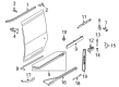 Ford Door Hinge Diagram - 9T1Z-9926801-A