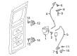 Ford Interior Door Handle Diagram - EK4Z-1822600-AA