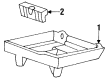 Ford Mustang Battery Tray Diagram - F6ZZ-10732-AA